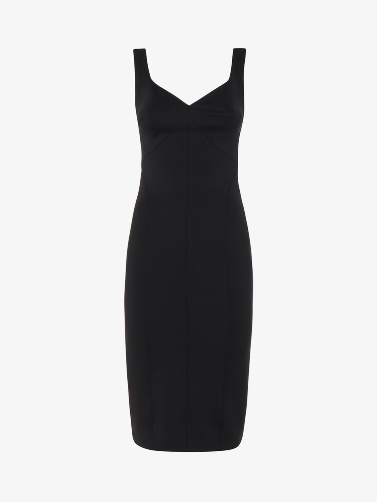 Neoprene mini tube dress