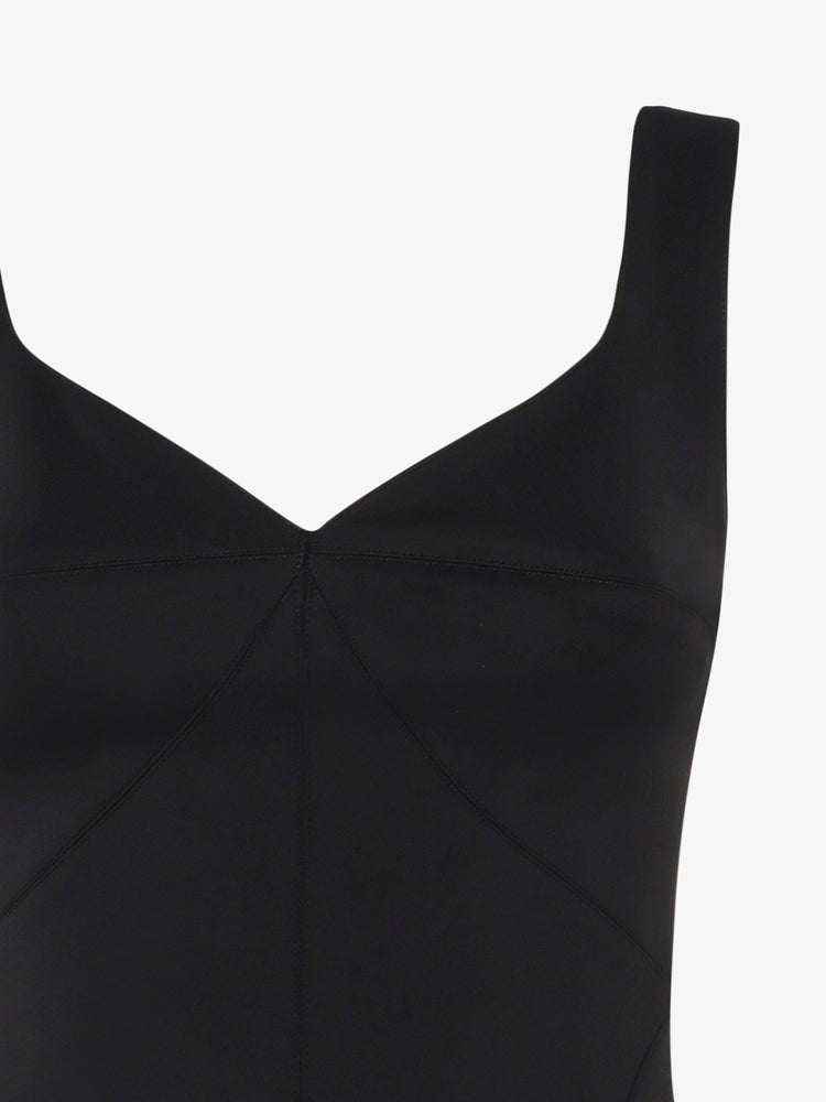 Neoprene mini tube dress