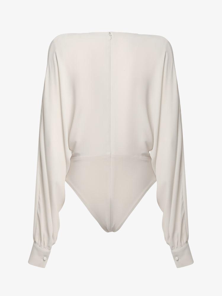 Body con scollo profondo gioiello