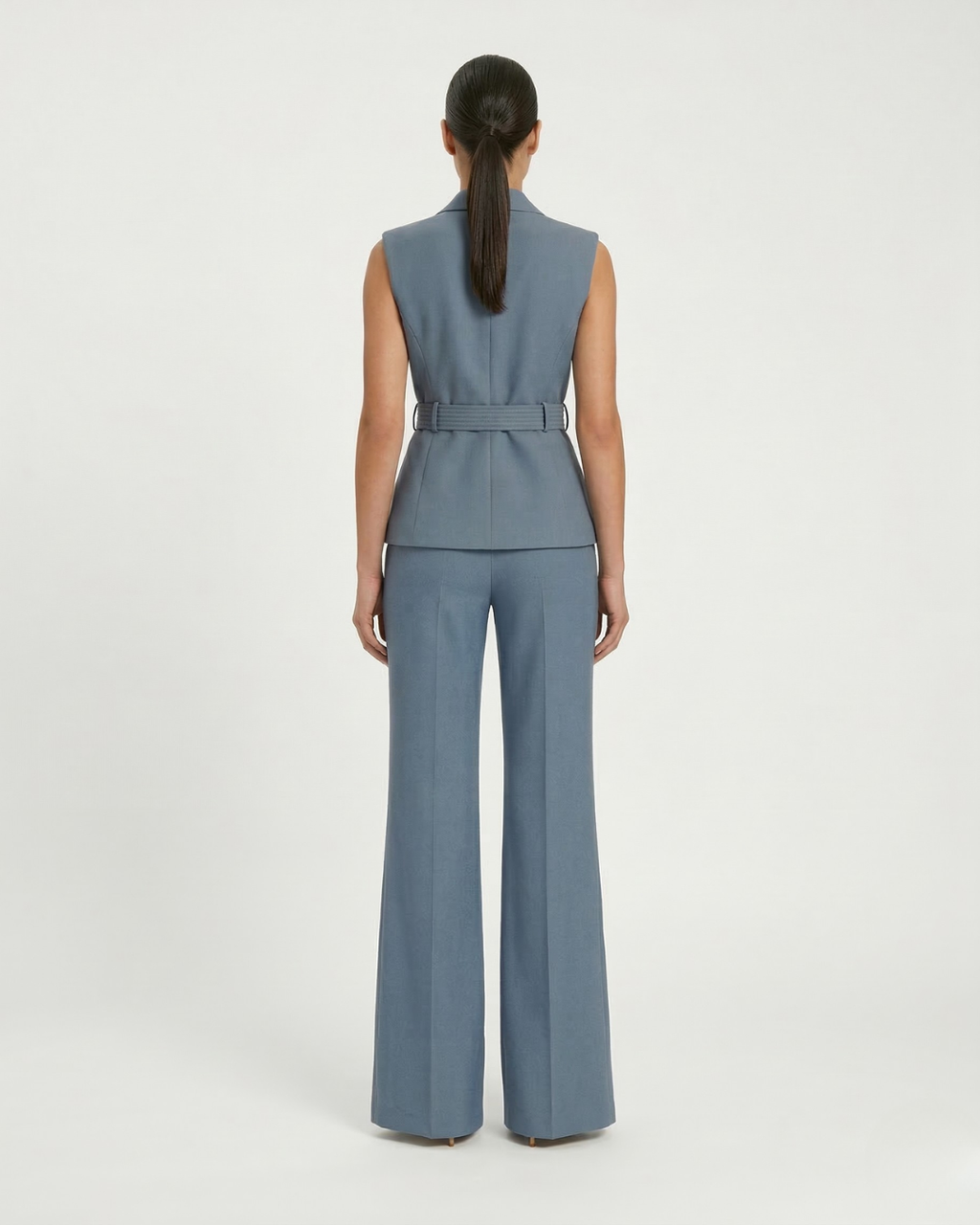 Pantaloni gamba dritta in denim