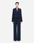 Co-ord sets con blusa e pantalone palazzo con strass