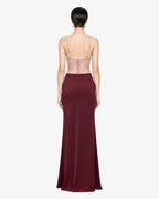 Body in pizzo con spalline sottili