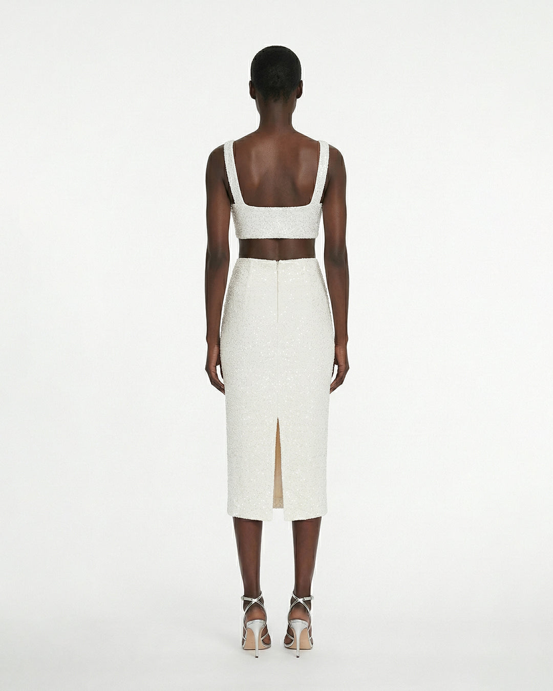 Gonna midi in paillettes