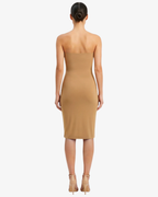 Abito sottoveste a fascia midi in jersey