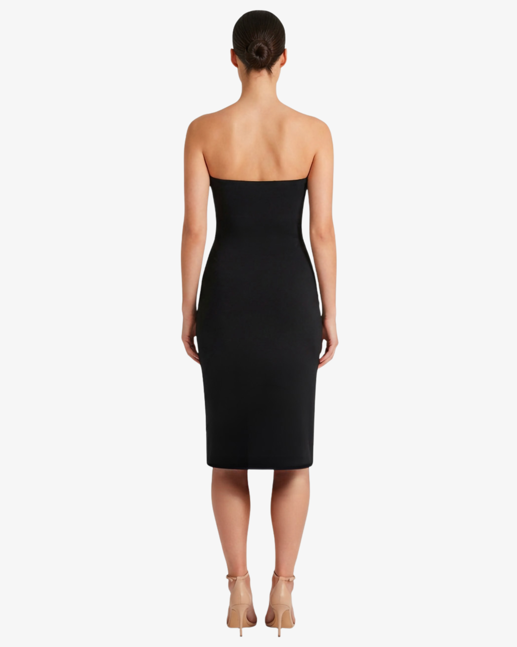 Abito sottoveste a fascia midi in jersey