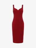 Neoprene mini tube dress
