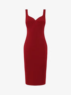 Neoprene mini tube dress