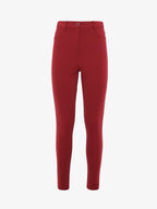 Pantaloni slim alla caviglia in neoprene
