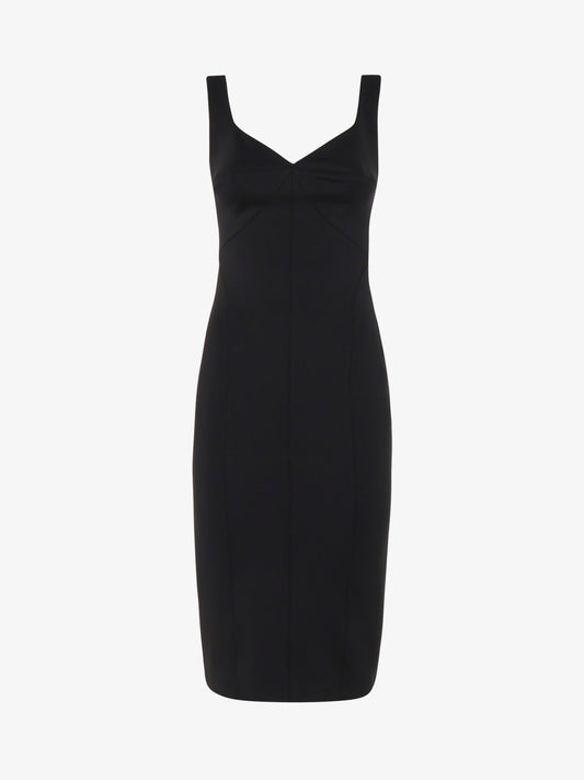 Neoprene mini tube dress