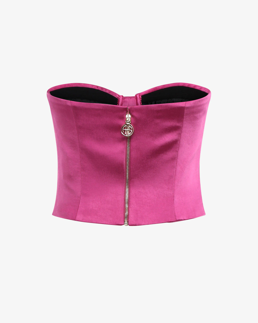Corsetto in satin steccato