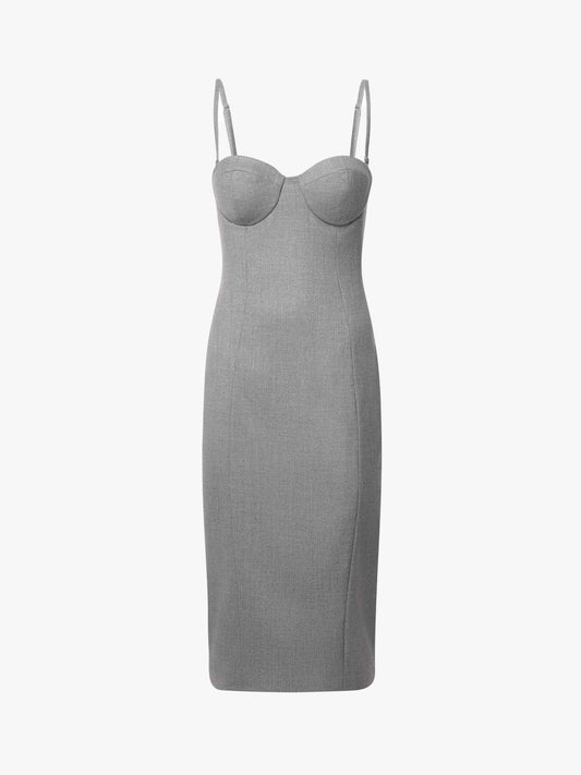 Abito bustier midi
