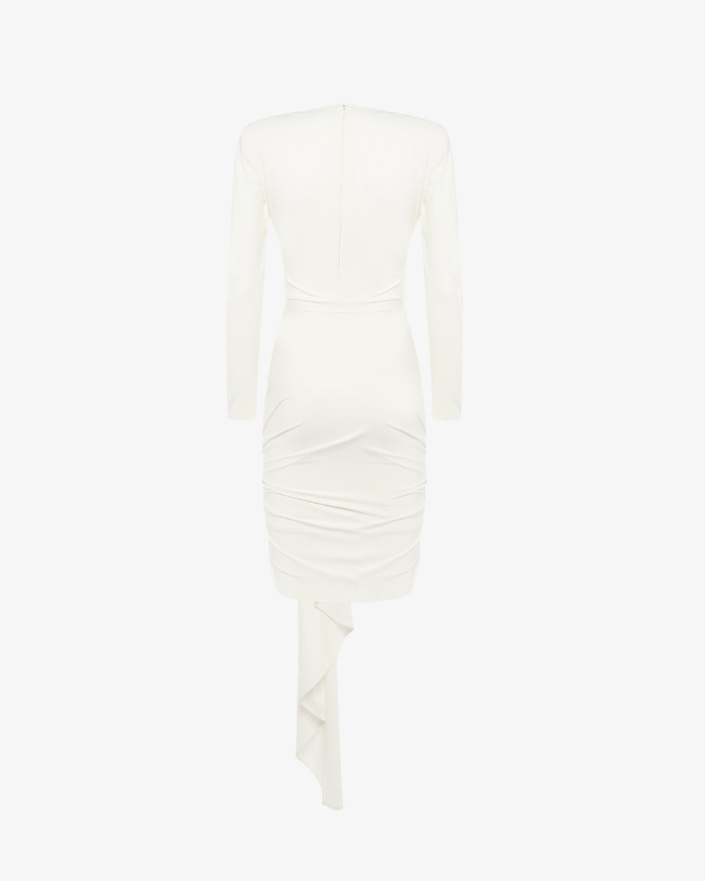 Mini abito con cut out e drappeggi