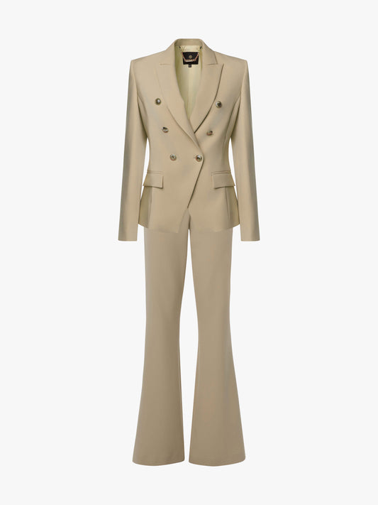 Tailleur con giacca doppiopetto