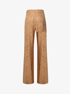 Pantalone in jacquard gamba dritta