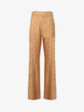 Pantalone in jacquard gamba dritta