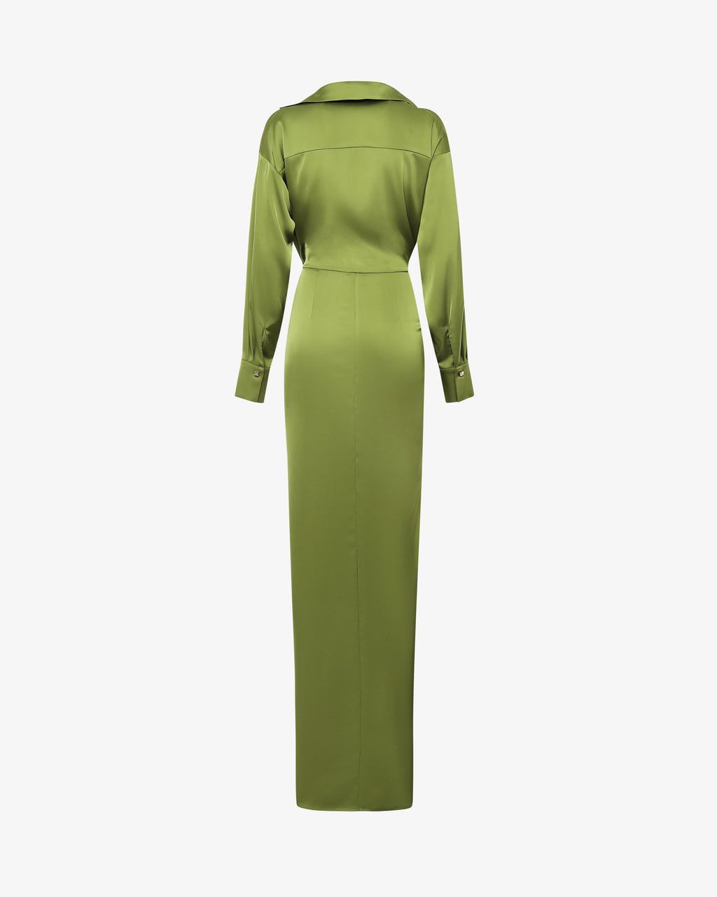 Abito lungo in satin