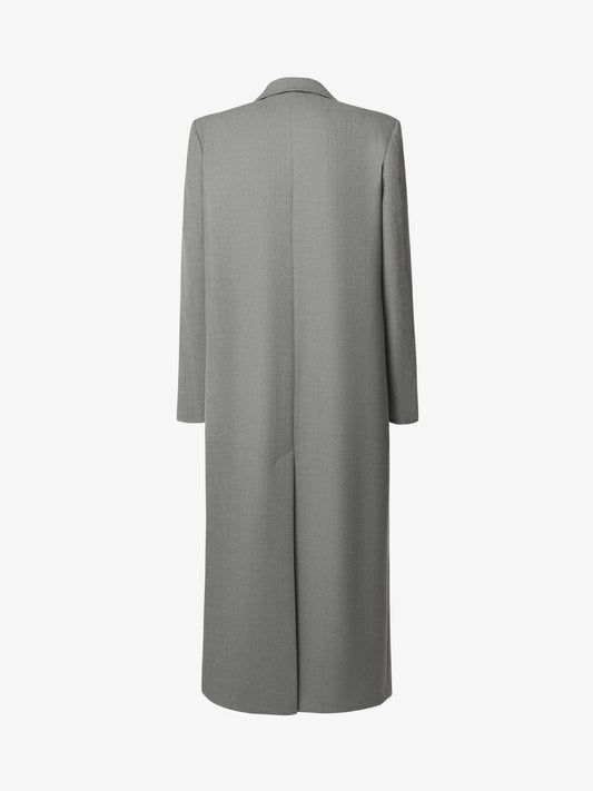 Cappotto lungo doppio petto in panno