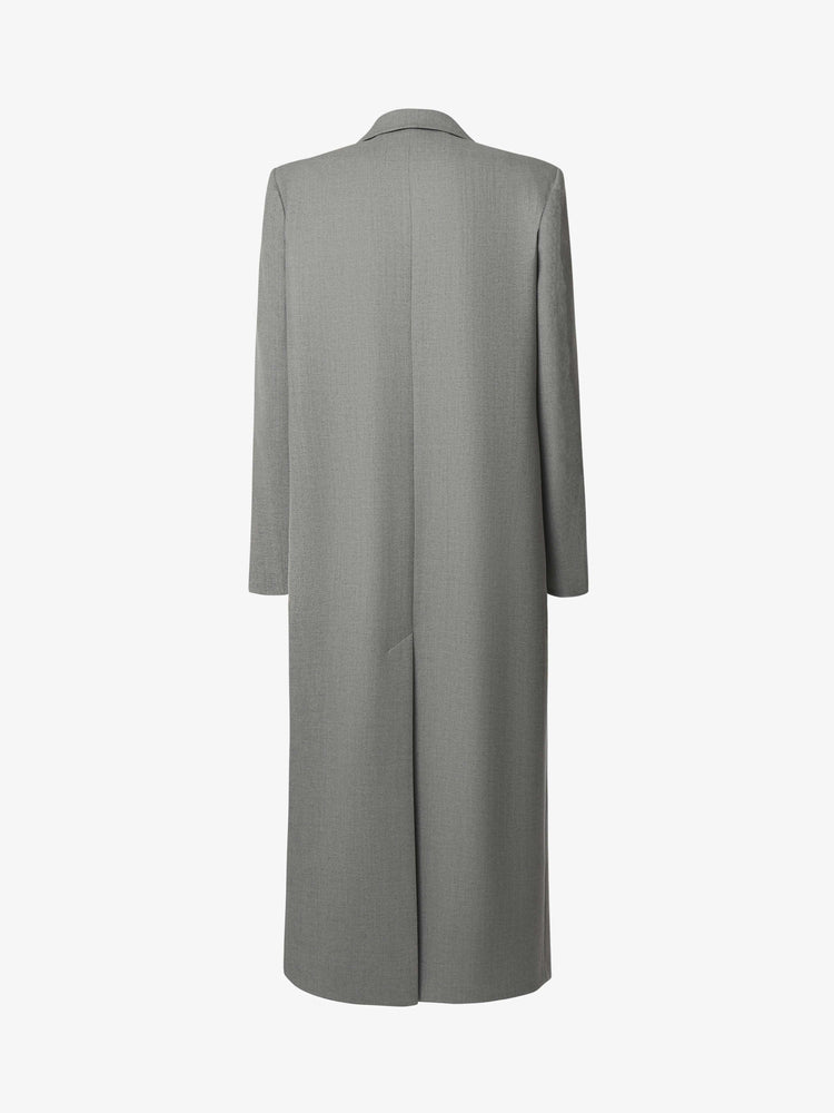 Cappotto lungo doppio petto in panno