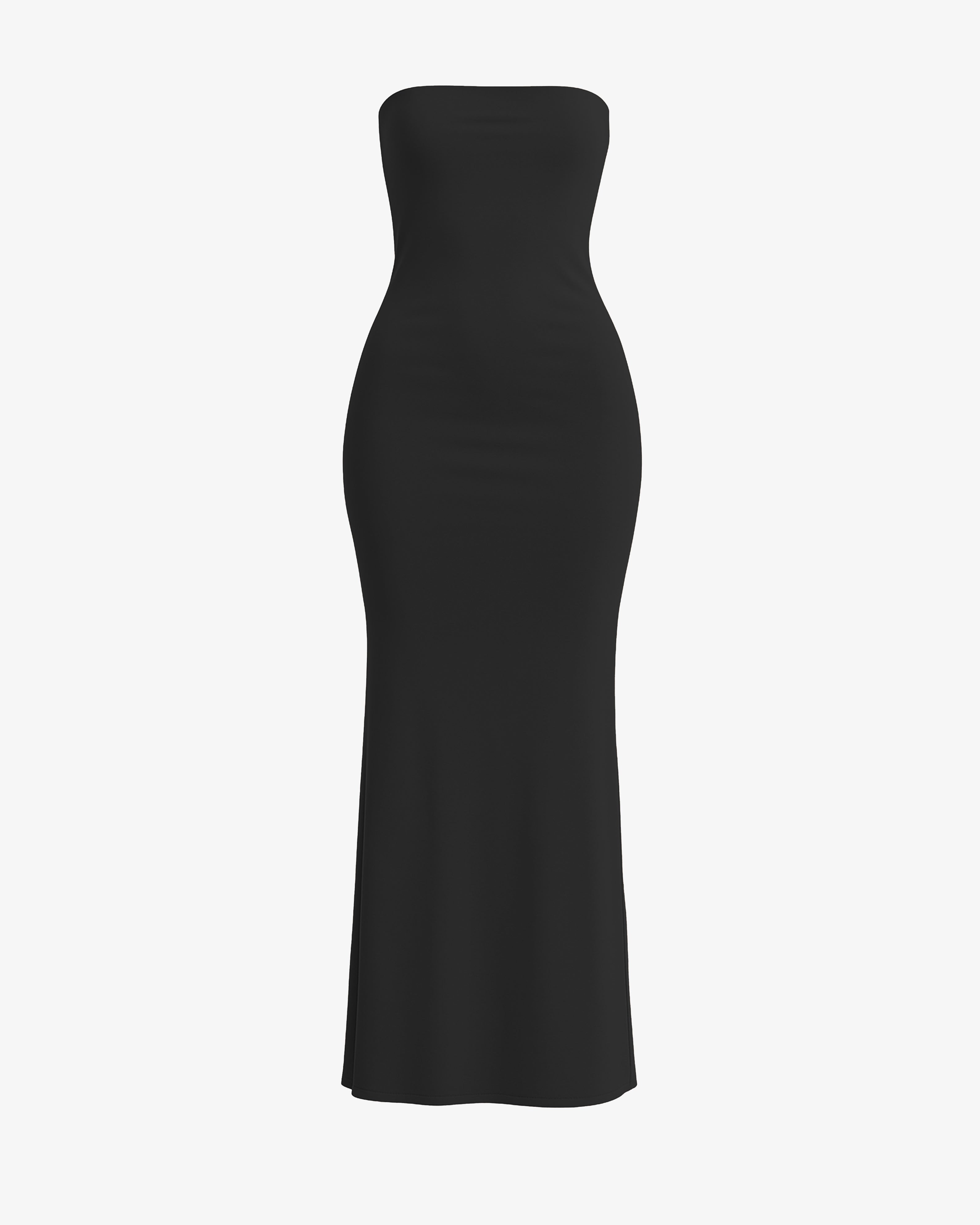 Abito sottoveste a fascia lungo in jersey