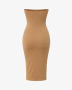 Abito sottoveste a fascia midi in jersey