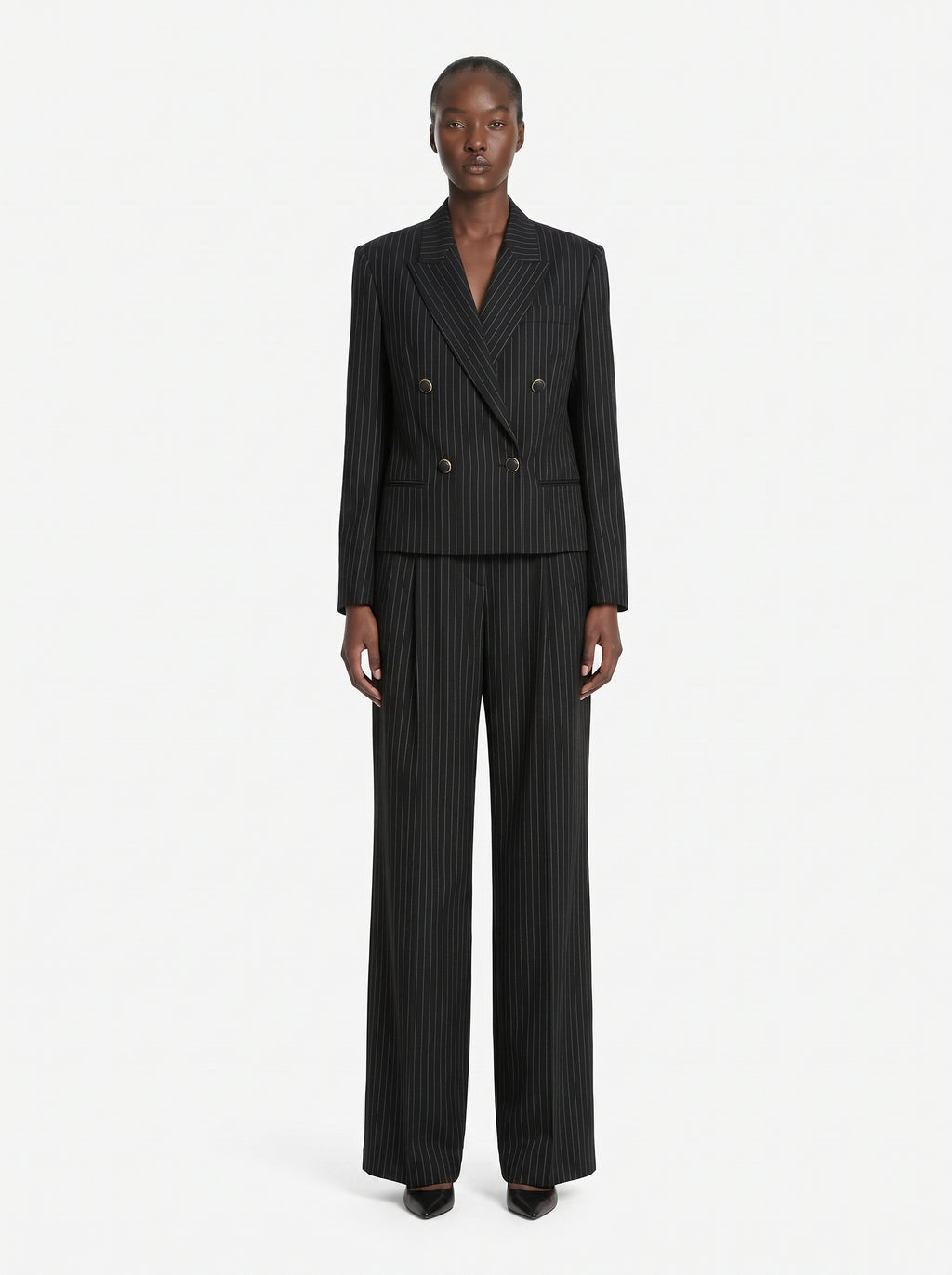 Blazer doppiopetto gessato