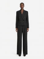 Blazer doppiopetto gessato