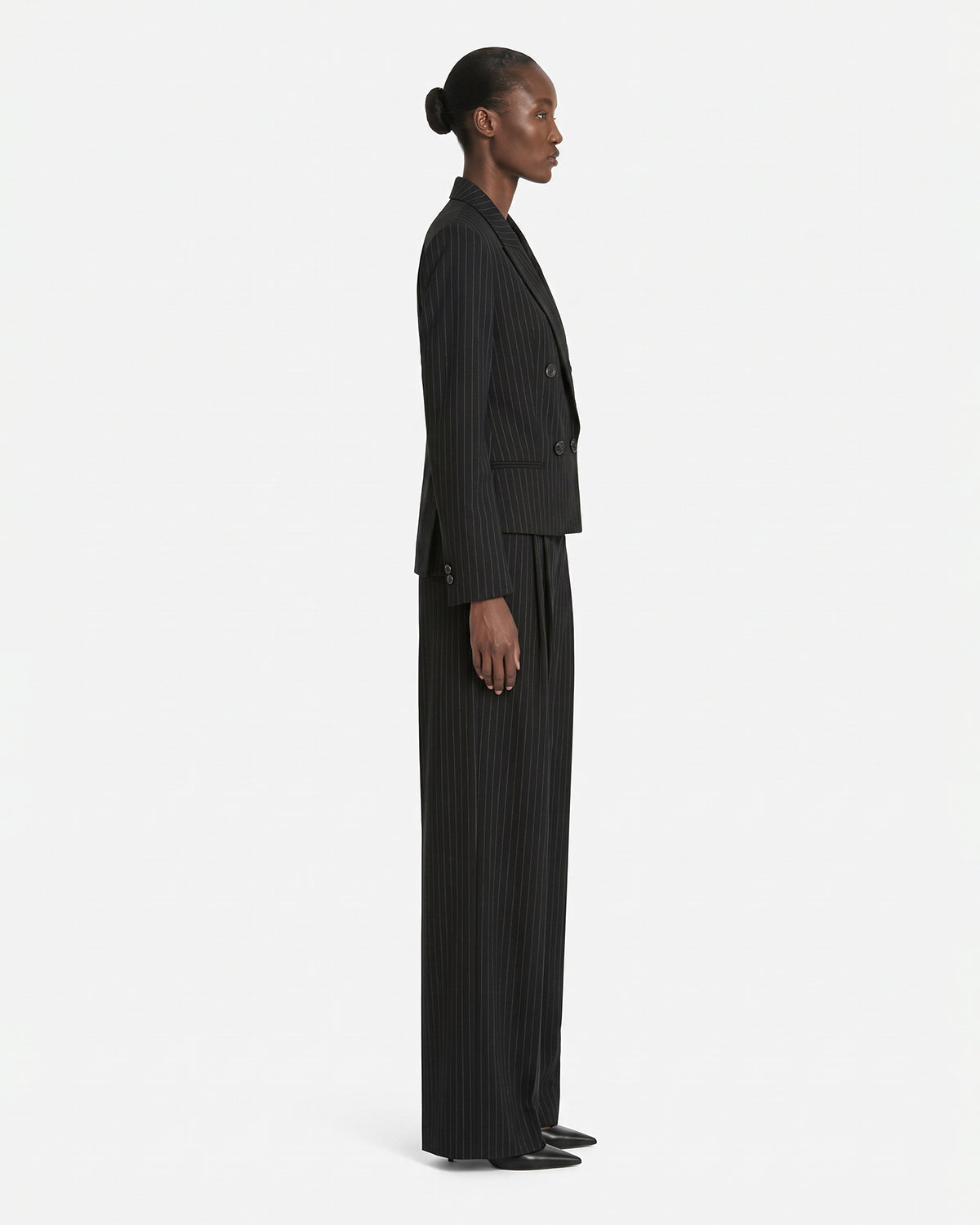 Blazer doppiopetto gessato