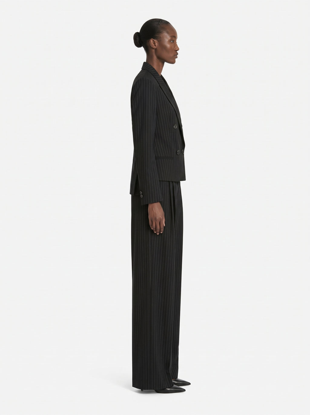 Blazer doppiopetto gessato