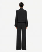 Co-ord sets con blusa e pantalone palazzo con strass
