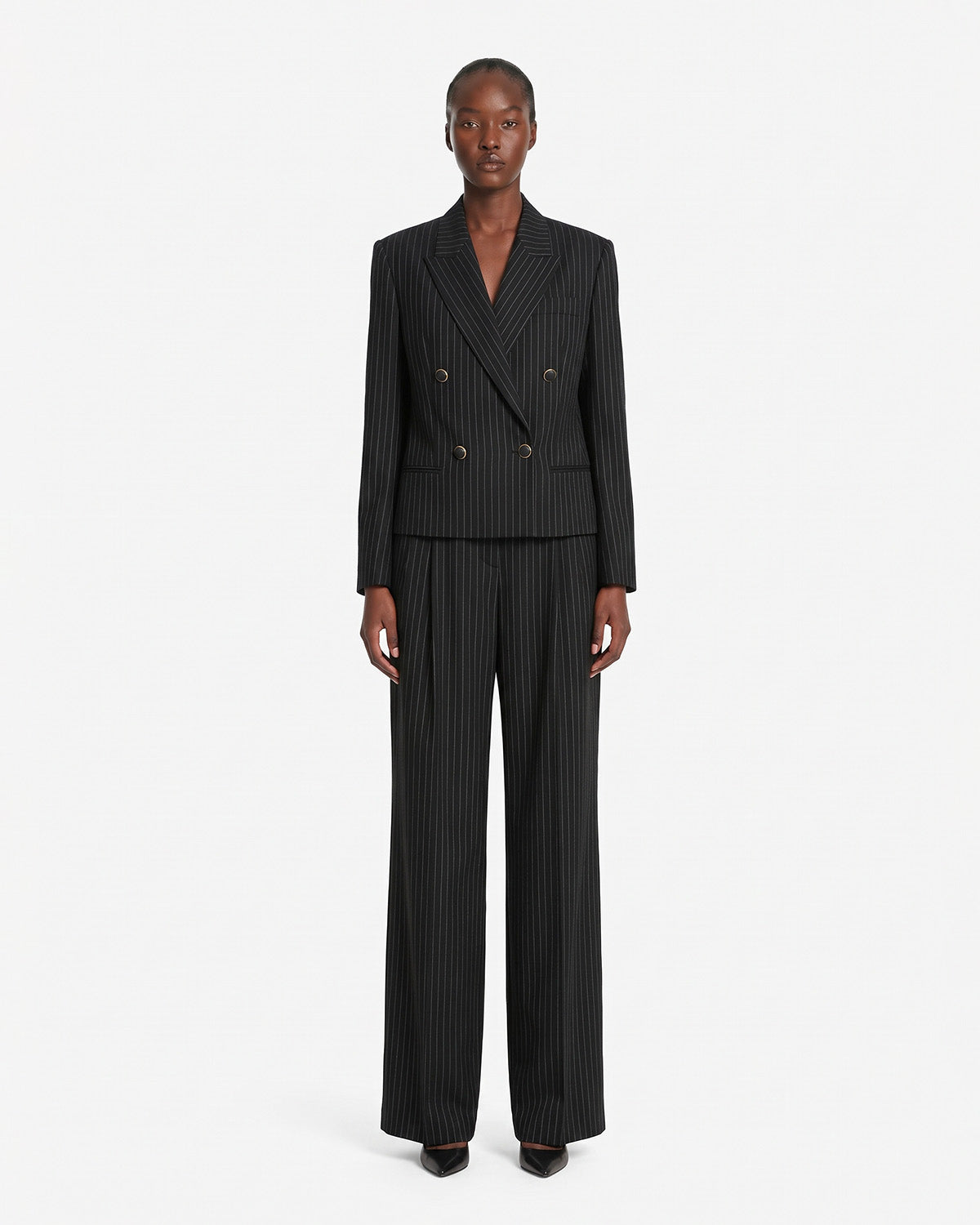 Blazer doppiopetto gessato