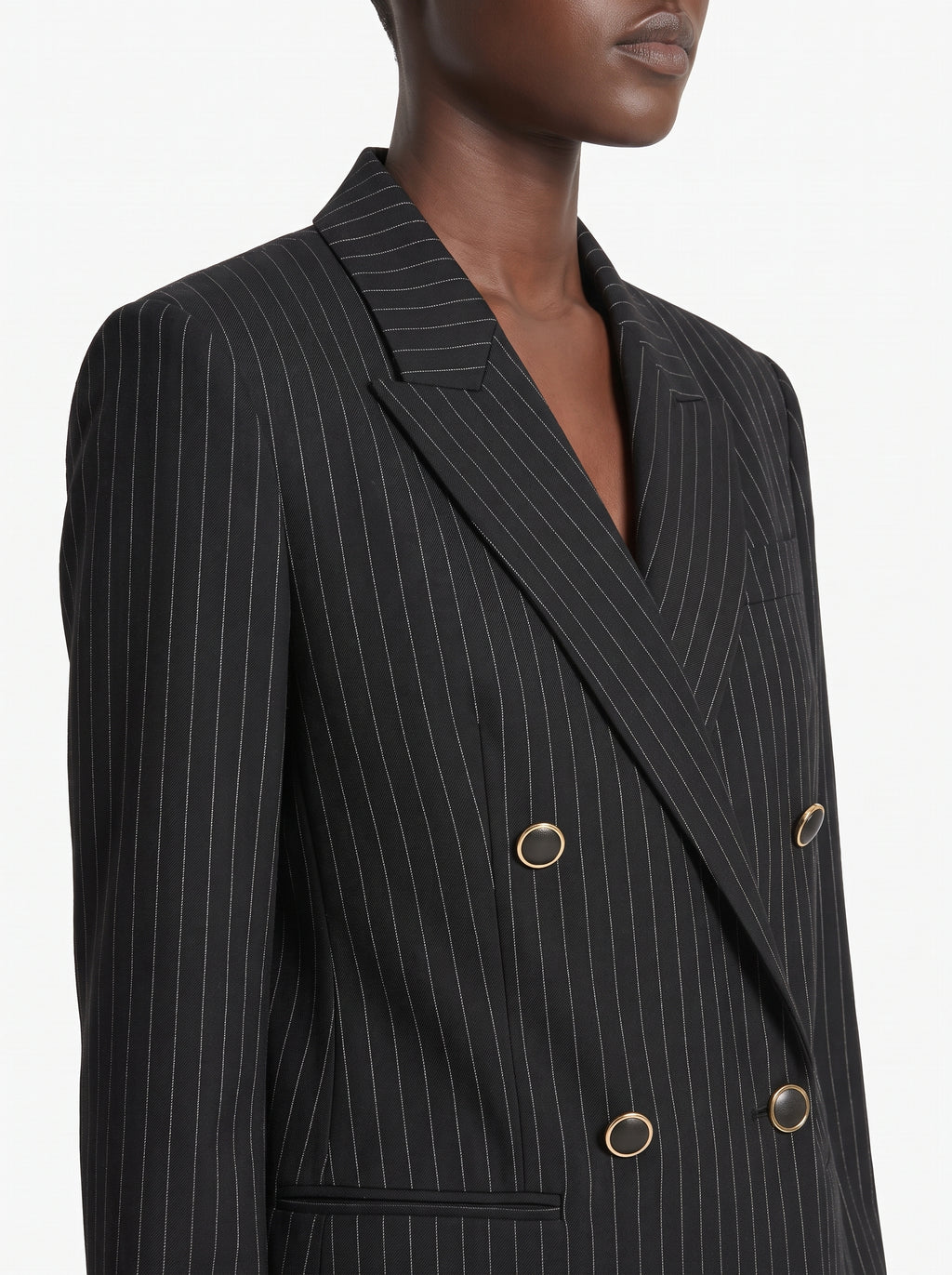 Blazer doppiopetto gessato