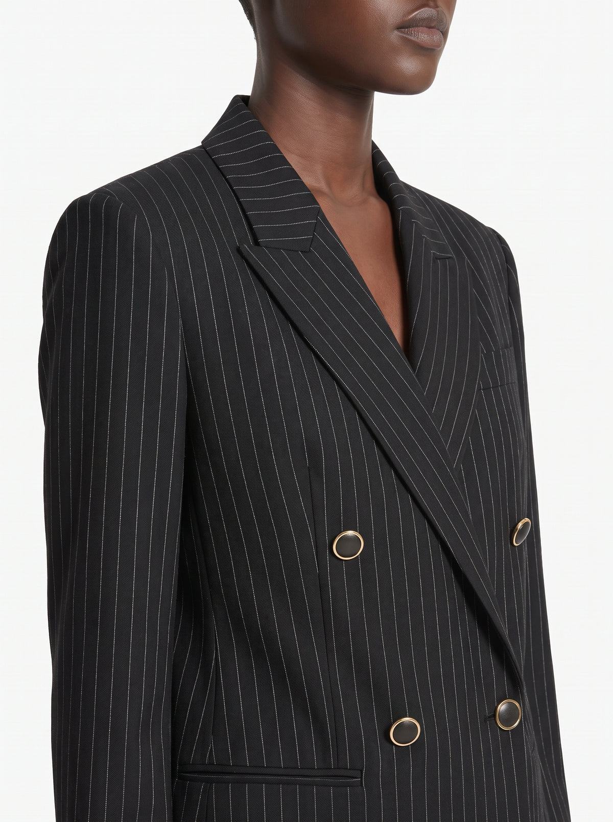 Blazer doppiopetto gessato